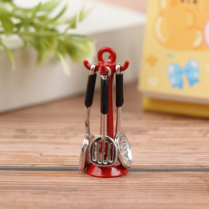 1:12 ドールハウスキッチン用品垂直吊りスプーンへらスプー - Kids Outdoor Kitchen Accessories のレビューと価格