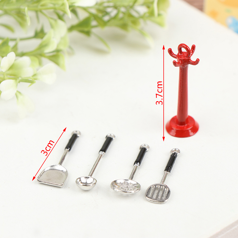 1:12 ドールハウスキッチン用品垂直吊りスプーンへらスプー - Kids Outdoor Kitchen Accessories のレビューと価格