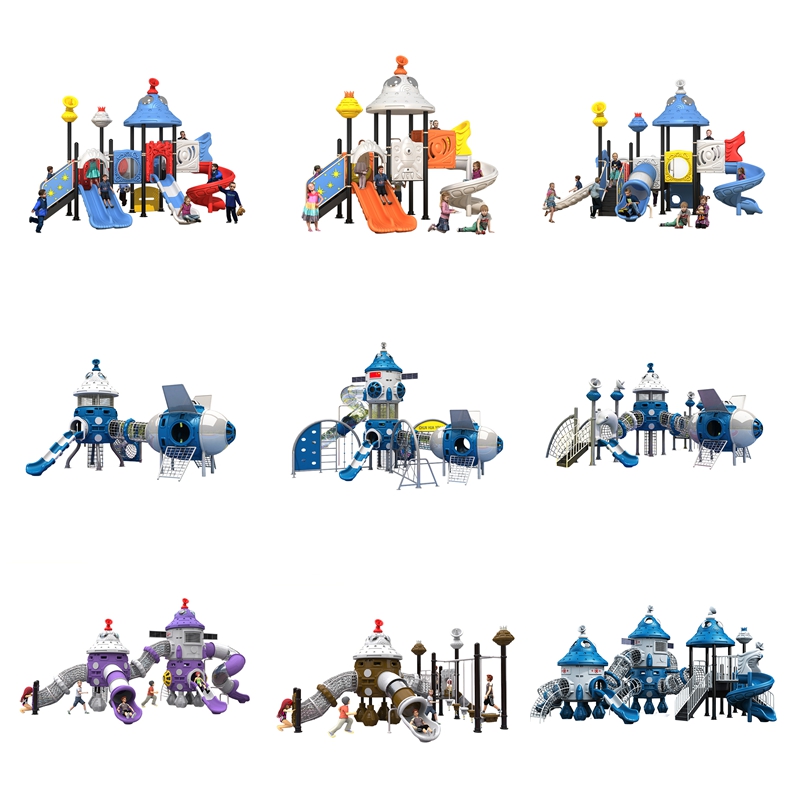 子供用遊具セット プラスチック製滑り台公園 キッズプレイエリ - Kids Outdoor Area のレビューと価格