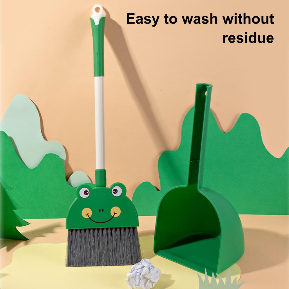 54 センチメートル子供ほうきとちりとりセットクリーニングブ - Kids Outdoor Broom のレビューと価格