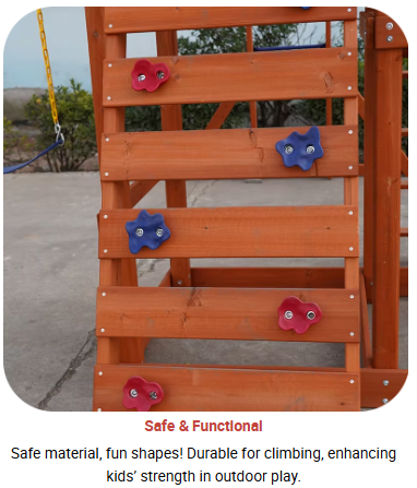 丈夫な素材で作られた、子供用のクライミングフレーム、屋外用プ - Kids Outdoor Climbing Frame のレビューと価格