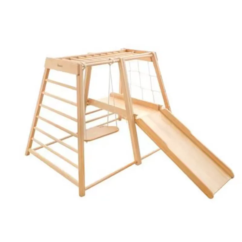 子供用モンテッソーリ木製幼稚園屋内外クライミングジムフレーム - Kids Outdoor Climbing Frame のレビューと価格
